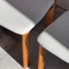 Sedie in vimini e legno, '70 - immagine 7