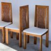 Sedie in vimini e legno, '70 - immagine 6