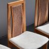 Sedie in vimini e legno, '70 - immagine 2