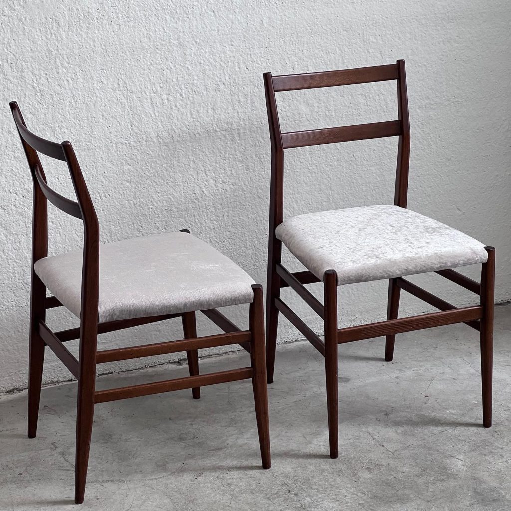Set di 6 sedie Leggera di Gio Ponti per Cassina anni '70