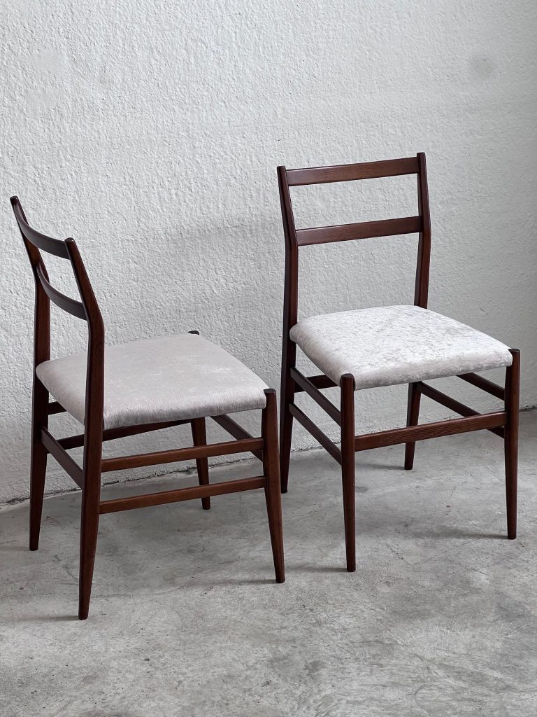Set di 6 sedie Leggera di Gio Ponti per Cassina anni '70