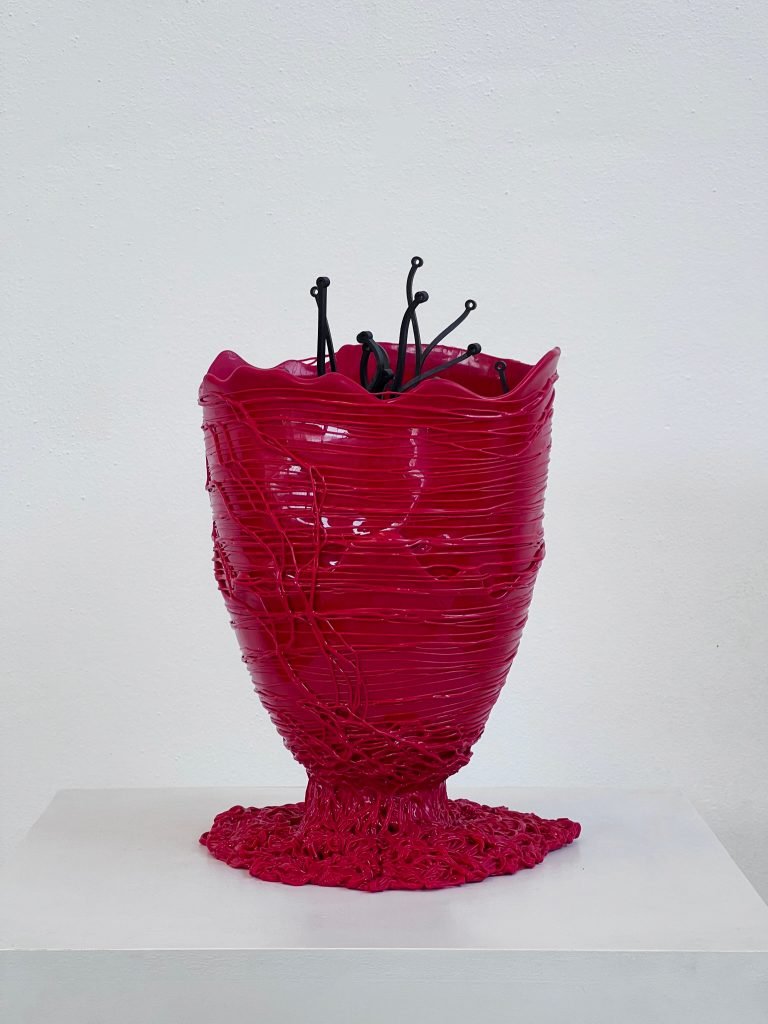 Vaso "Spaghetti" di Gaetano Pesce Fish Design