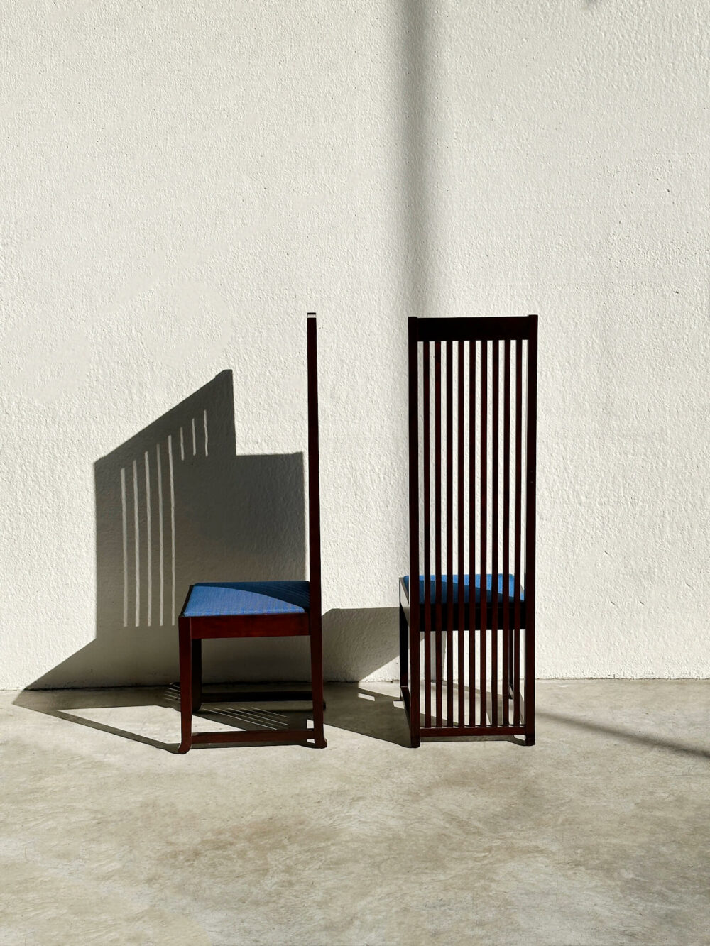 Coppia di sedie "Robie 1", F.L. Wright per Cassina, 90s - immagine 8
