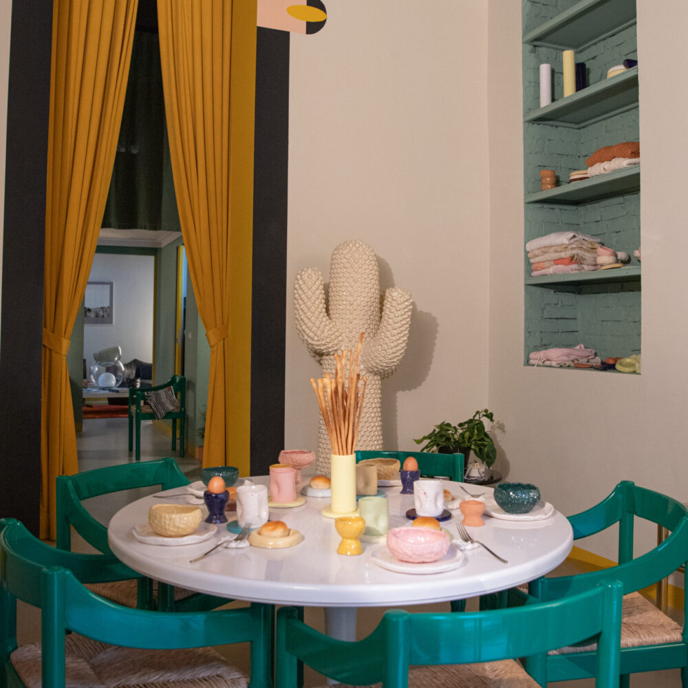 Tavolo produzione Kartell, anni '70