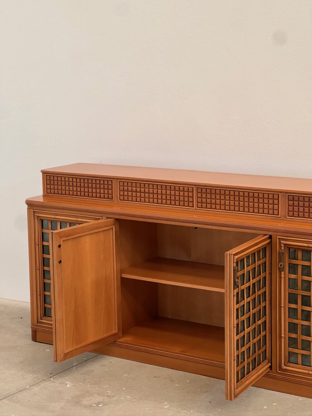 Credenza neocoloniale, Giorgietti, fine anni '70 - immagine 10