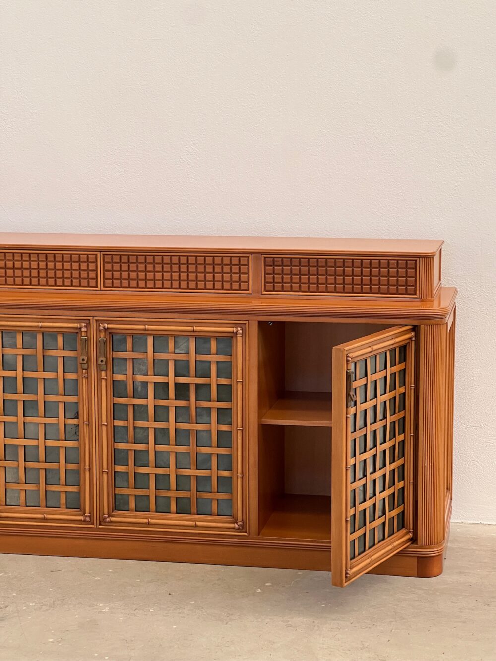 Credenza neocoloniale, Giorgietti, fine anni '70 - immagine 7