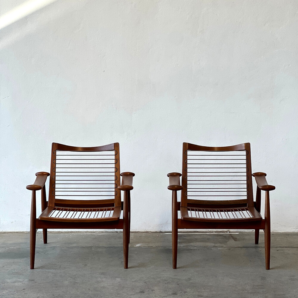 Coppia di poltrone mod. 133 per France & Son, Juhl Finn, '50