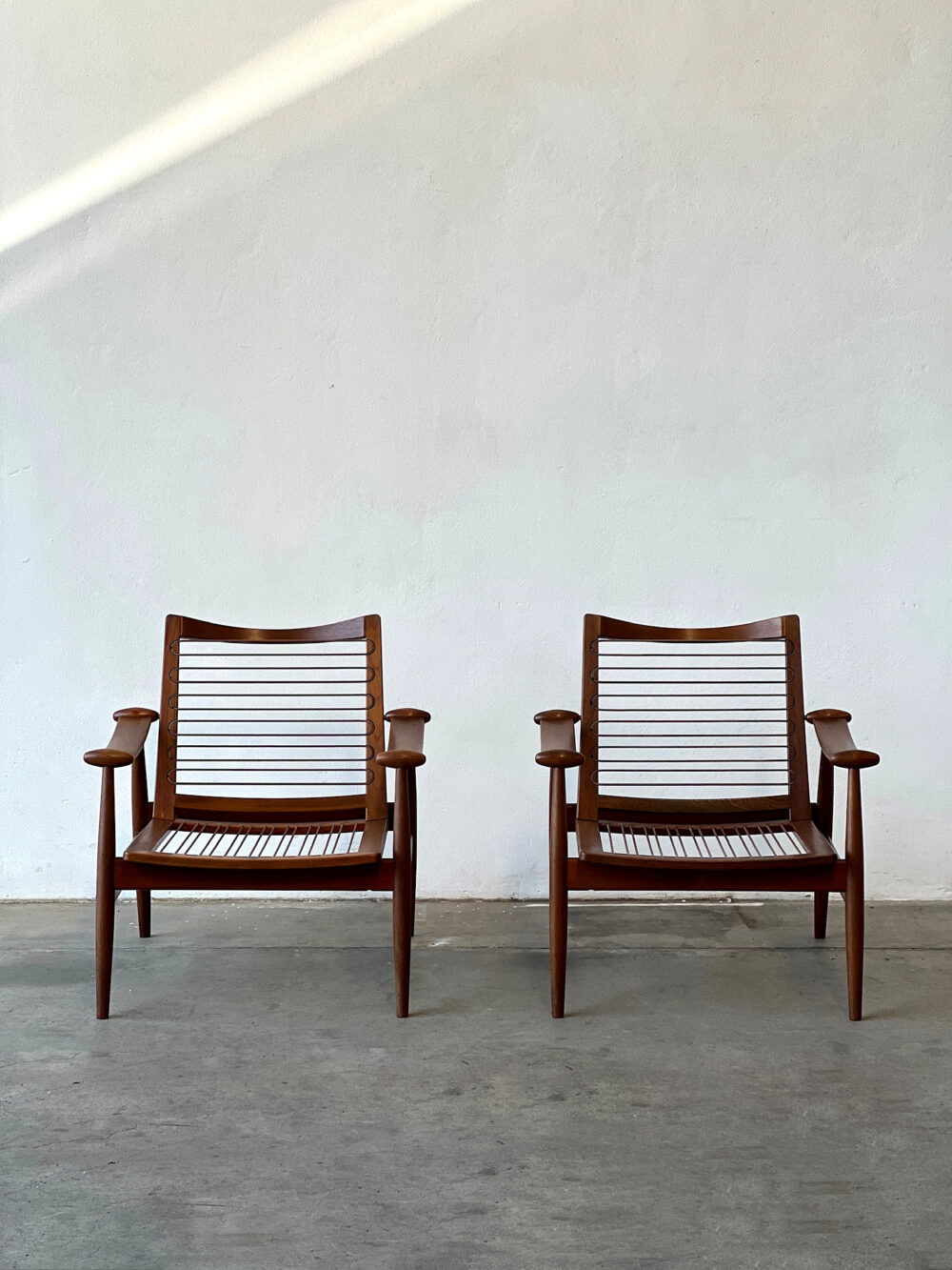 Coppia di poltrone mod. 133 per France & Son, Juhl Finn, '50