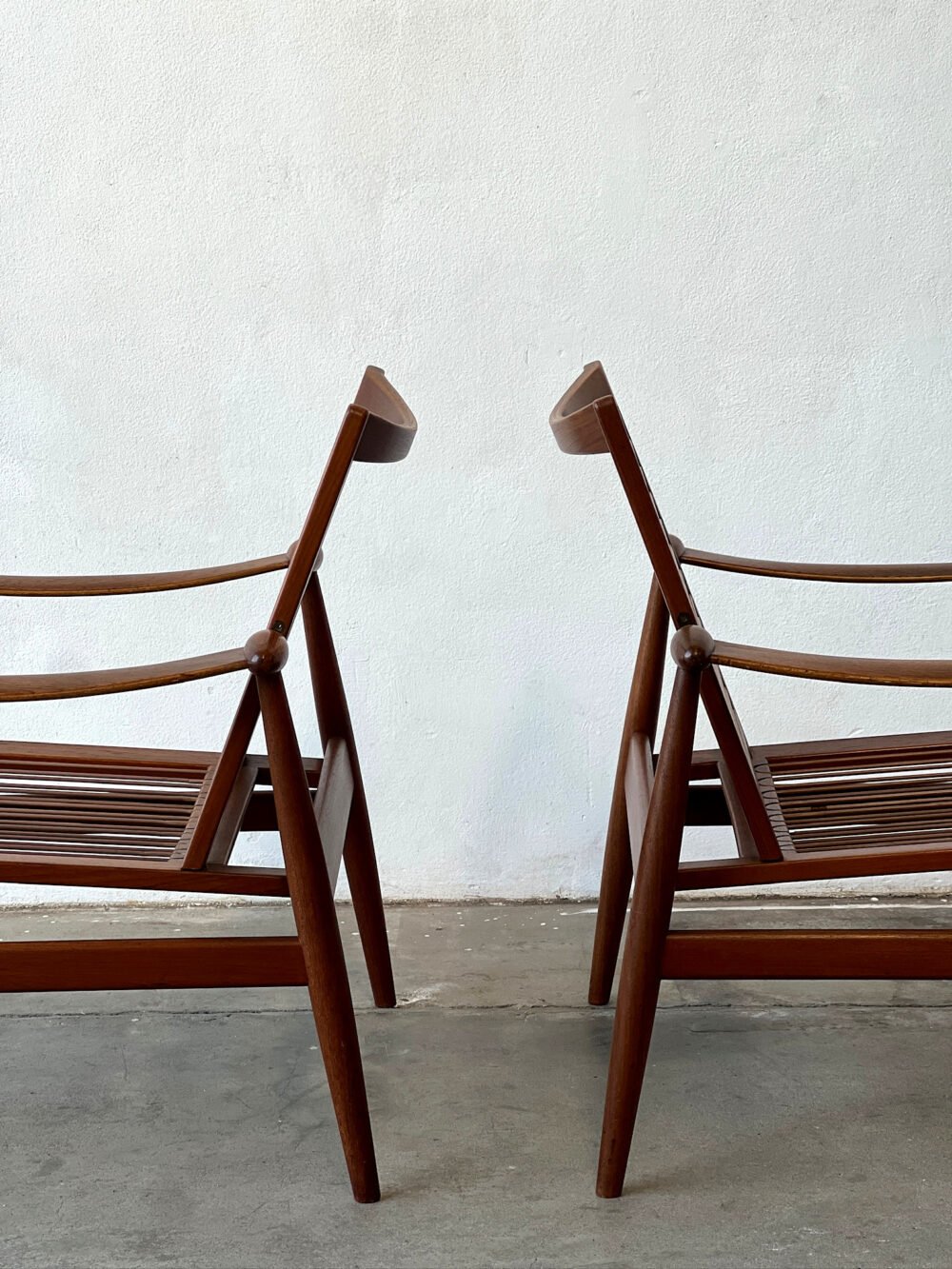 Coppia di poltrone mod. 133 per France & Son, Juhl Finn, '50 - immagine 9