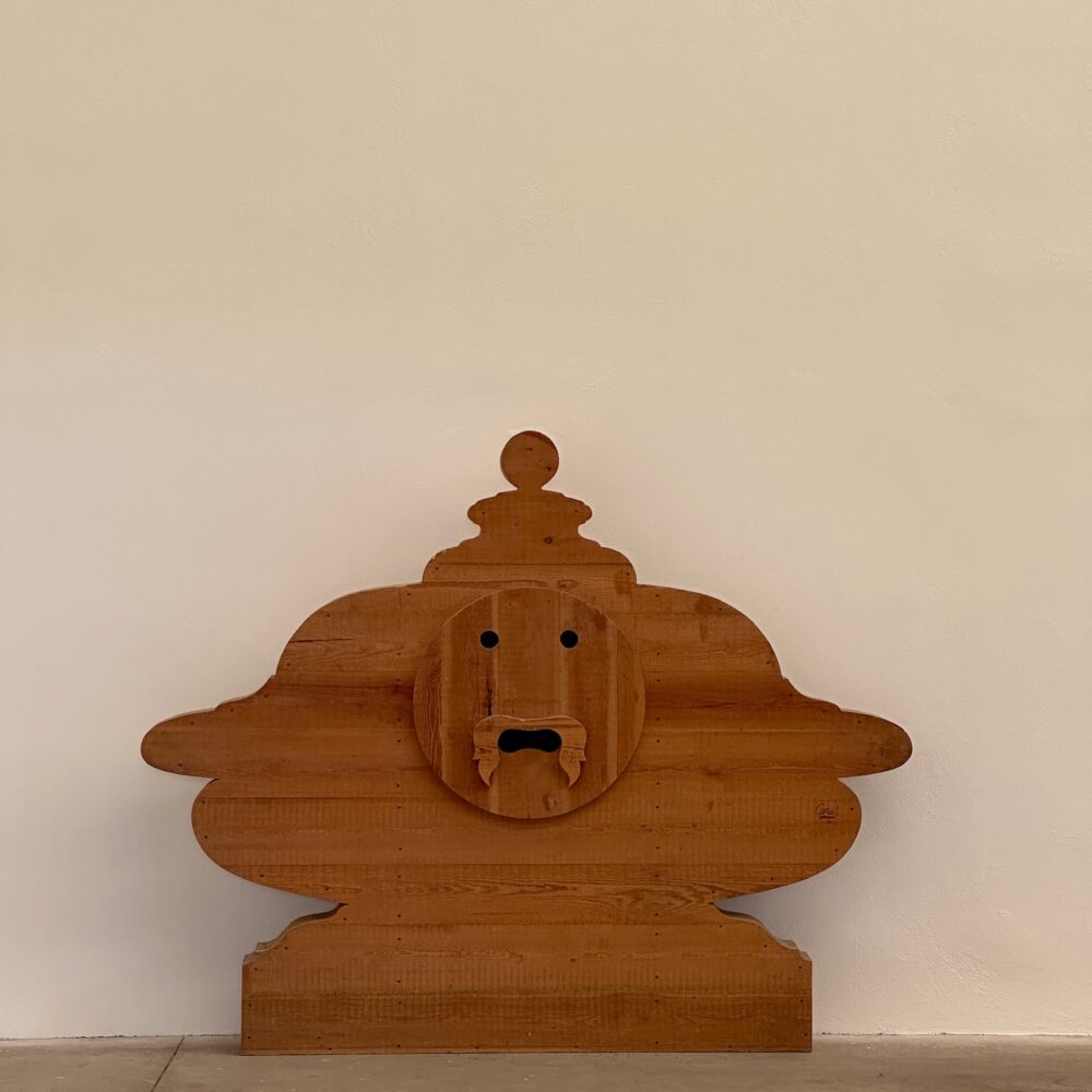 Bocca della Verità, Mario Ceroli per Poltronova, '70