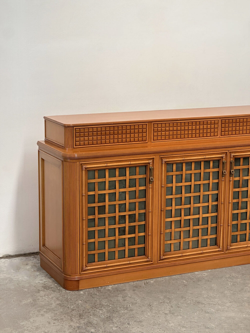 Credenza neocoloniale, Giorgietti, fine anni '70 - immagine 3