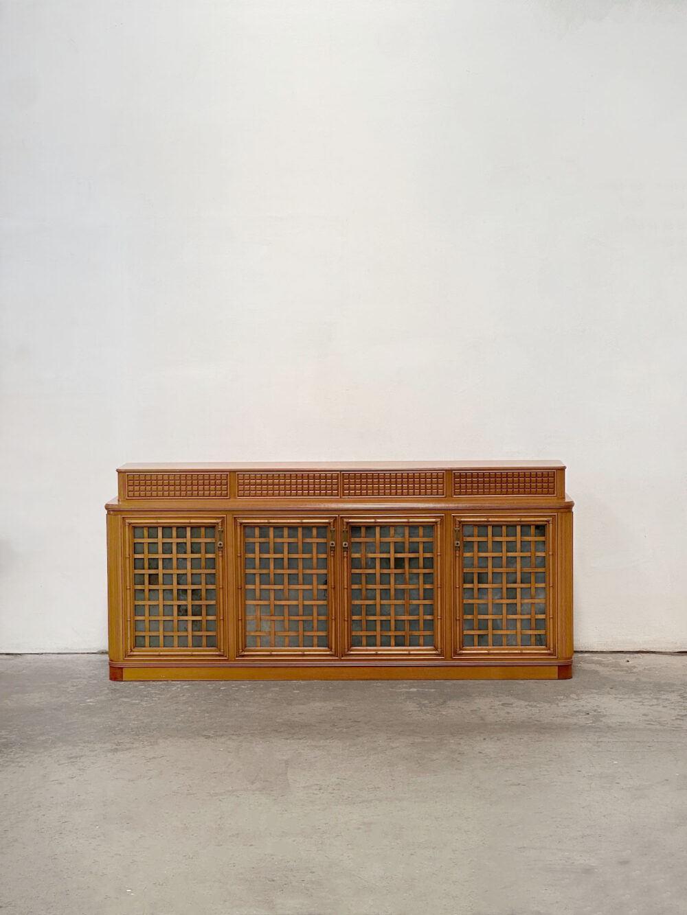 Credenza neocoloniale, Giorgietti, fine anni '70 - immagine 6